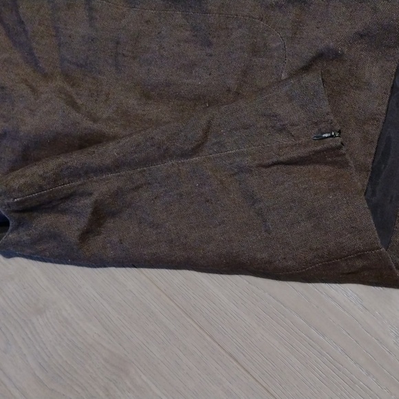 Lida Baday linen crew neck round neck no sleeve sleeveless Top size XS - Picture 3 of 8